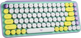 Logitech Pop Keys Wireless Mechanical Keyboard Daydream  - 28761