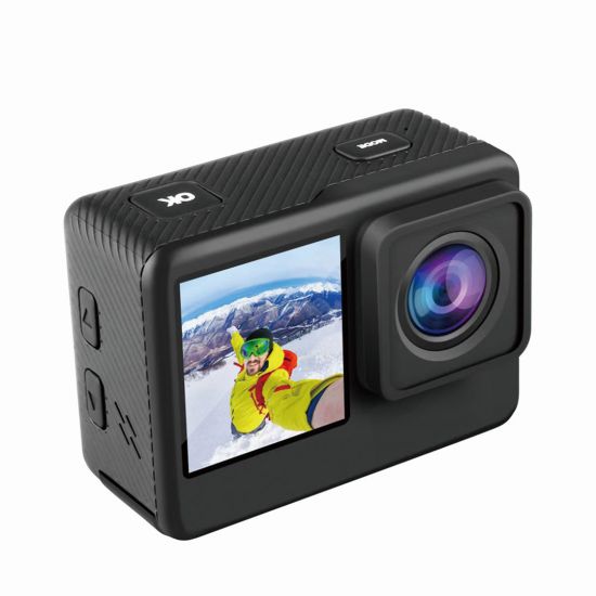 Porodo Lifestyle Waterproof 4K Action Camera 900 mAh(Black) - 29660