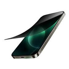 iPhone 16 Pro Green Lion 3D Silicone Plus Privacy Glass - 31477