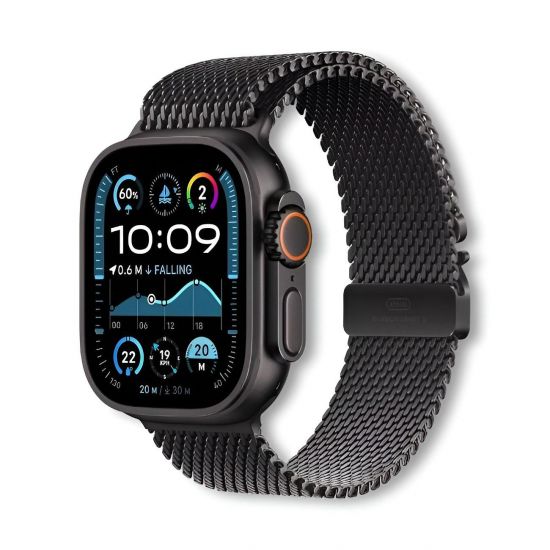 Apple Watch Ultra 2 49mm 2024(Black Ti/Black Ti Milanes Loop) - 30930