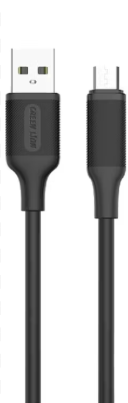 Green Lion USB-A to USB-C PVC Cabel 1m 2.4A - 33580