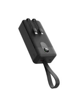 Power Bank Porodo(PB059) Integrated Cables 30000mAh PD22.5W  - 33620