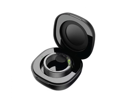 Green Lion Smart Health Tracker Ring With Charging Case Size 10 - 33459