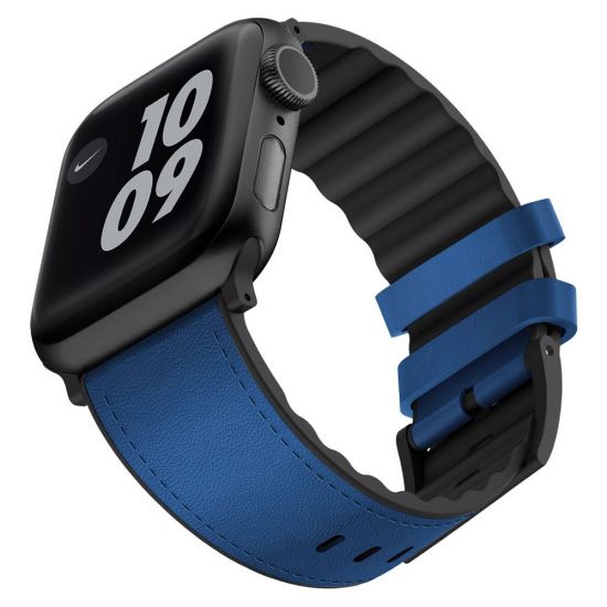 Apple Watch 42/44/45MM Viva Madrid Venturx Silicone Strap Blue - 24022