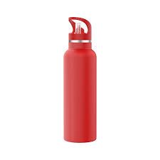 Green Vacuum Stainless Bottle 600ml(Red) - 32265