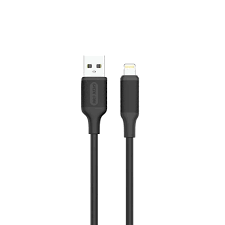 Green PVC USB-A to Lightning Cable 2M(Black) - 31185