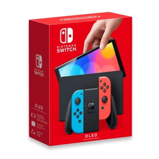 Nintendo Switch Oled Neon Red & Blue  - 27216