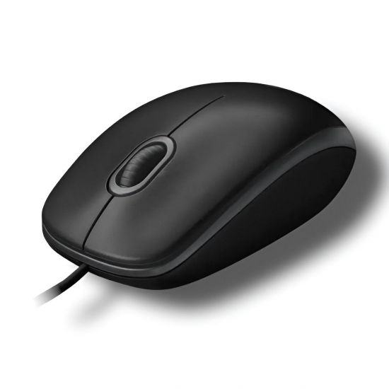 Logitech B100 Optical USB Mouse (Black) - 31401