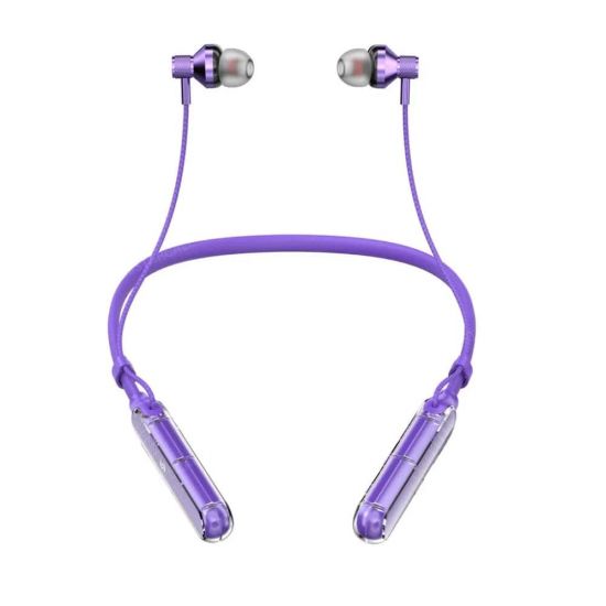Porodo Soundtec SV-PRO Neckband Earphone ENC(Purple) - 28804