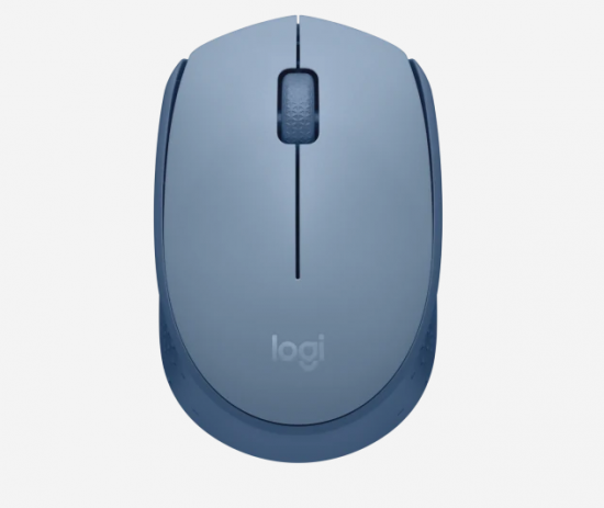 Logitech Mouse Wireless M171 (Blue) - 30797