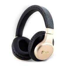 Guess PU 4G Leather BT Headphone Sound with Script Metal Logo(Black) - 27968
