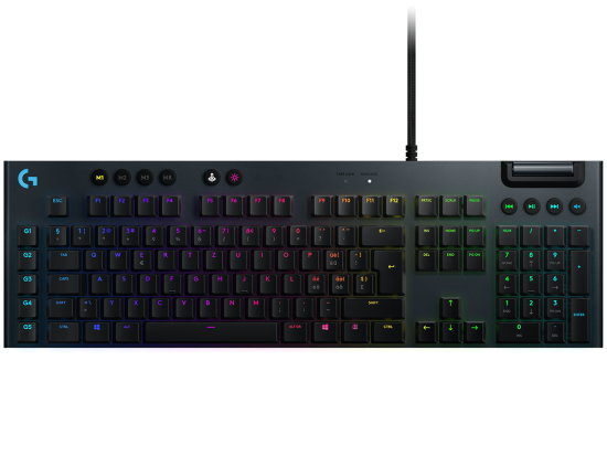  Logitech G815 LIGHTSPEED RGB Mechanical Gaming Keyboard  - 27446