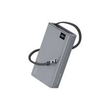 Power Bank Green Lion Retractable 20000mAh 35W(Grey) - 32792