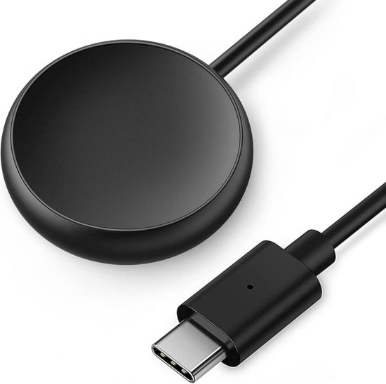Porodo Cable Type-C to Type-C 2in1 with Watch Charger 1.2M(Black) - 32673