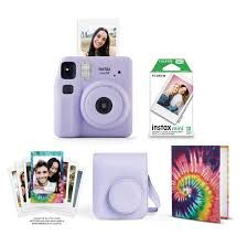 Fujifilm Instax Mini SE Printing Camera Bundle(Purple) - 32391