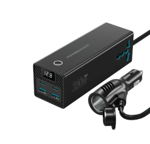 Universal Car Power Powerology PD 300W + USB Universal  - 33404