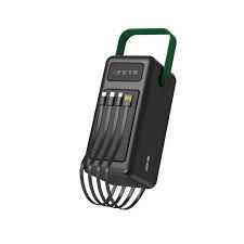 Green Lion Solar Max 50000mAh Power Bank(Black) - 32706