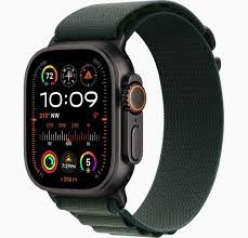 Apple Watch Ultra 2 49mm 2024(Black Titanium Dark Green Loop) - 30741