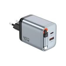 Green Lion GaNPremium EU Plug PD 40W(Gray) - 32095