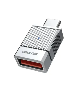 OTG Green Lion 2in1 Adapter USB to Type-C  - 33572