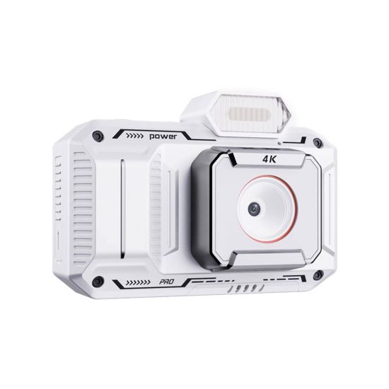 Porodo Digital Camera 18X Digital Zoom 48MP Full HD 1080(White) - 29710