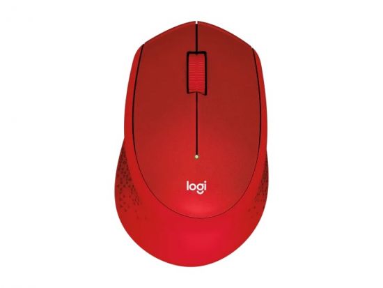 Logitech Mouse Wireless M330 Silent(Red) - 28057