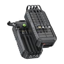 Green Lion Solar Mate Power Bank 20000mAh(Black) - 32776