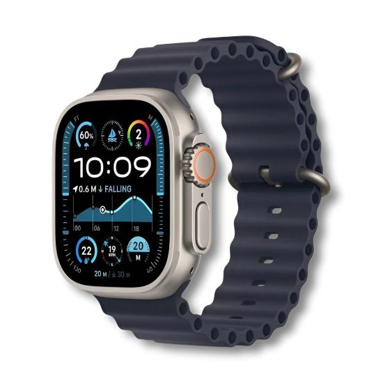 Apple Watch Ultra 2 49mm 2024(Natural Titanium Navy Ocean Band) - 30547
