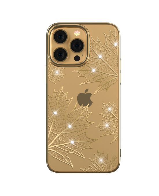 iPhone 14 Pro Max Devia Autumn Series Protective Case(Gold) - 24398