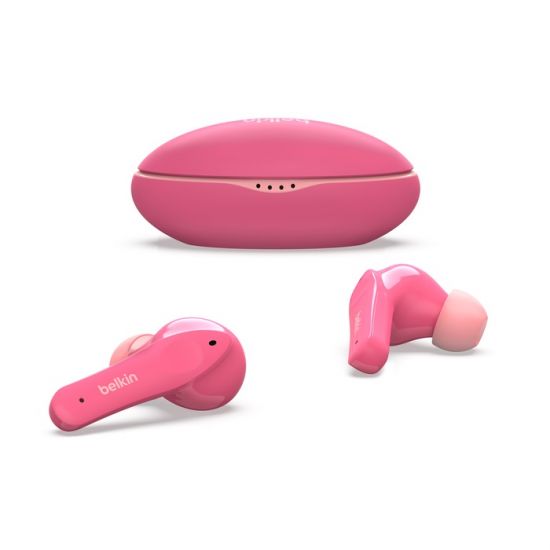 Belkin Soundform Nano Wireless Earbuds for Kids(Pink) - 30420