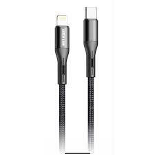 Green Lion PVC Type-C to Lightning Cable 2M(Black) - 32662