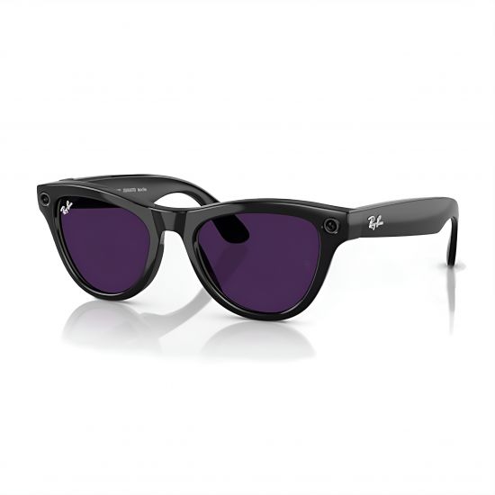 Rayban Meta Skyler(RW4010)(Shiny Black)(Transitions Amethyst) - 31925