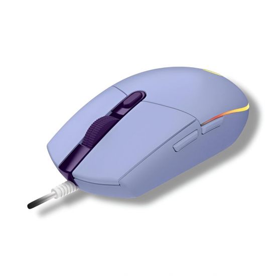 Logitech G203 LIGHTSYNC Gaming Mouse (Lilac) - 28751