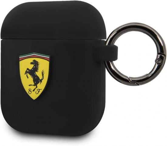 Airpods Ferrari Scuderia Silicone Case(Black) - 29244