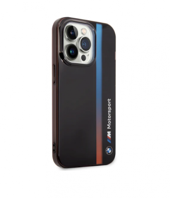 iPhone 14 Pro BMW M Motorspot Tricolor Hard Case - 24418