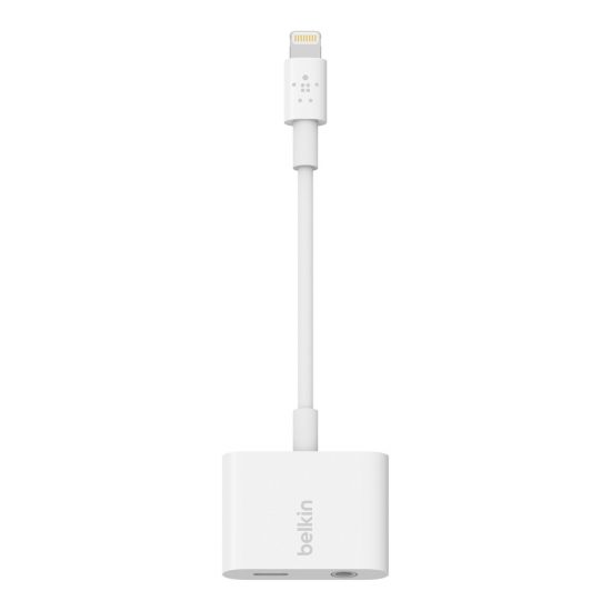 Adapter Belkin Lightning with 3.5mm Audio+Charge RockStar  - 30411