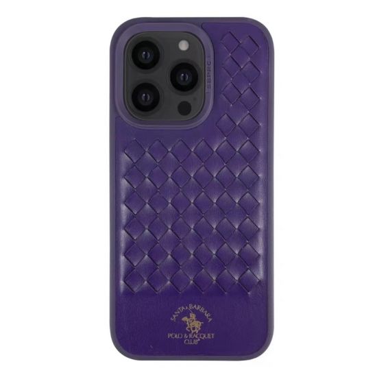 iPhone 14 Pro Max Santa Barbara Ravel Series Case(Purple) - 24379