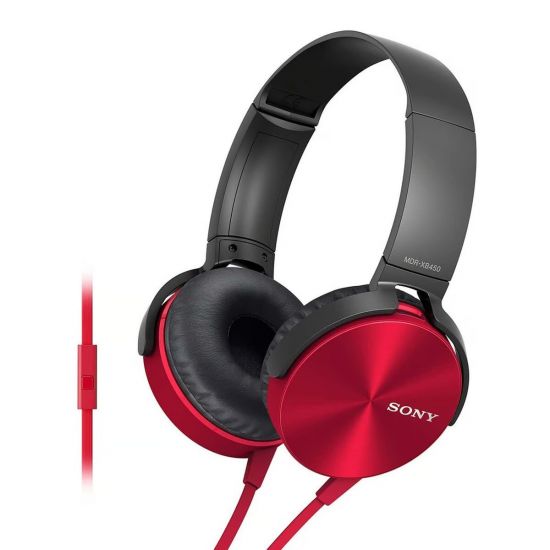 Sony MDR-XB450AP (Red) - 28266