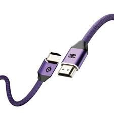 Cable HDMI to HDMI Powerology 8K Braided 2M(Purple) - 29049