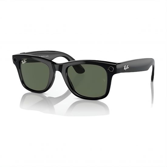 Rayban Meta Wayfarer(RW4006)(Shiny Black)(G-15 Green) - 31239