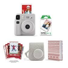 Fujifilm Instax Mini SE Printing Camera Bundle(Grey) - 32392