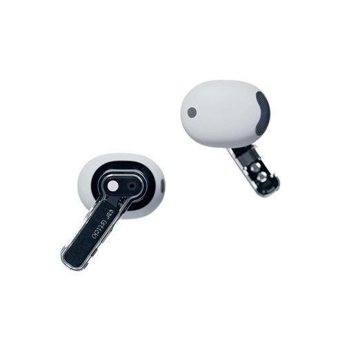 Nothing Earstick Wireless Earbuds (White Black) - 28727