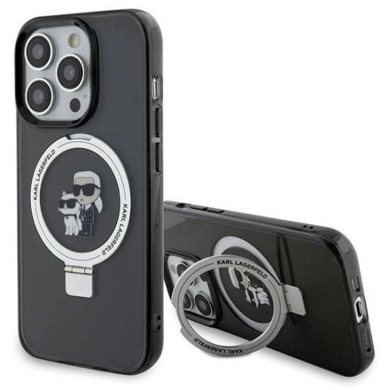 iPhone 15 Pro Karl Lagerfeld Magsate Ringstand Case  - 28515