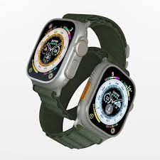 Porodo Ultra Titanium Smart Watch 2.1" Wide Screen(Green) - 27057
