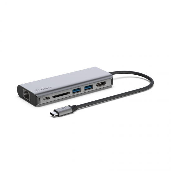 Belkin USB-C 6-in-1 Multiport Adapter - 30775