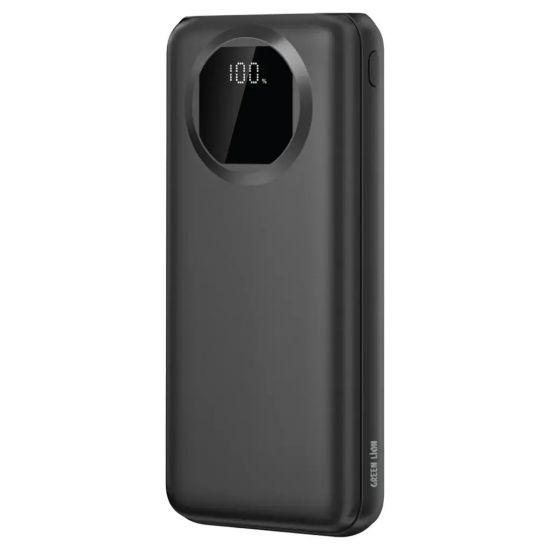 Power Bank Green Lion Nairo 10000mAh GL-PX38(Black) - 32497