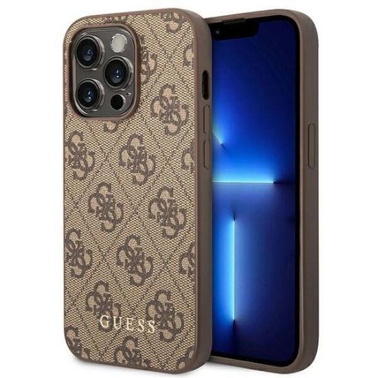 iPhone 14 Pro Guess 4G with Metal Logo Case - 29301