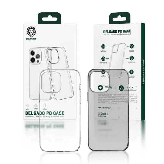 iPhone 13 Pro Max Green Delgado PC Case - 29145