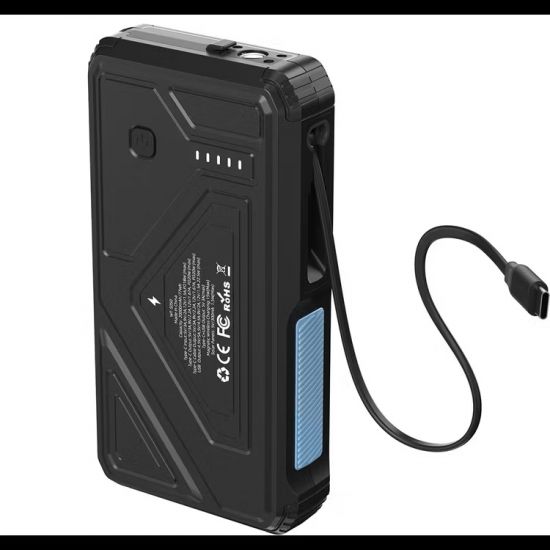 Power bank Powerology 20000 mAh Solar wireless Charging Type-C cable 15W - 31927