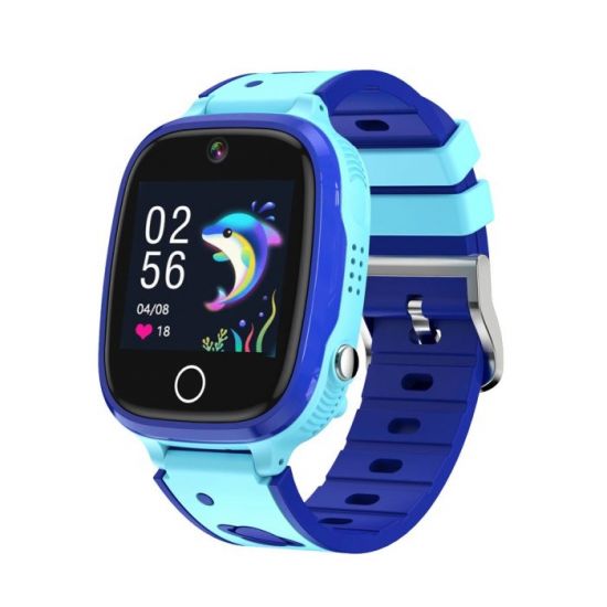 Porodo Kids GPS Smart Watch 4G(Blue) - 30350